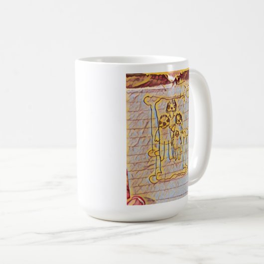 Dire Story Press mok (Voorkant rechts)