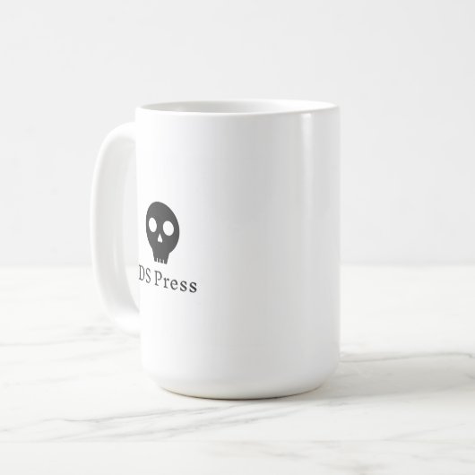 Dire Story Press mok (Voorkant links)