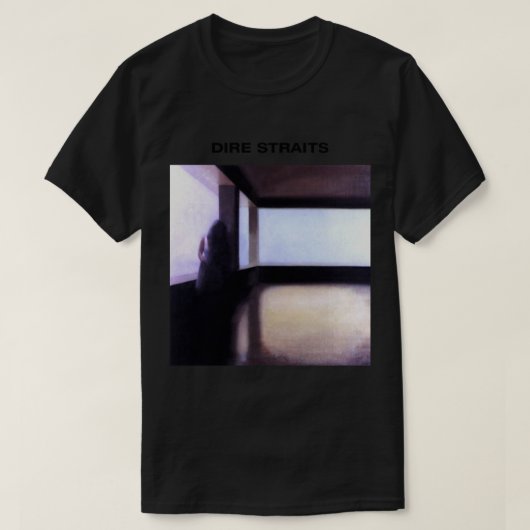 Dire Straits 1978 Debut T-shirt (Design voorkant)