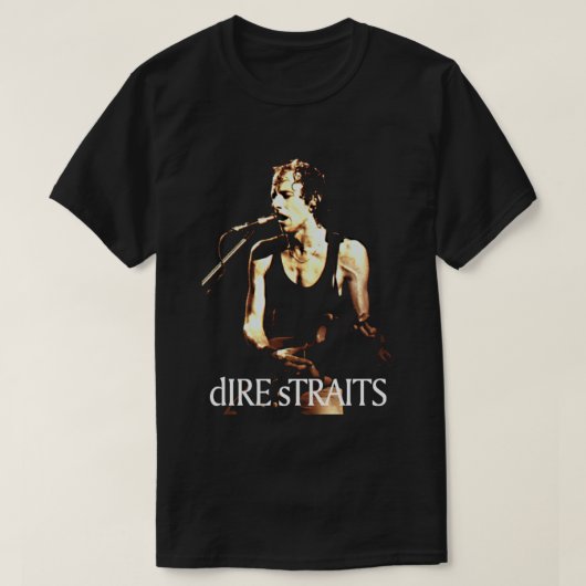 Dire Straits en concert classique T-shirt (Design voorkant)