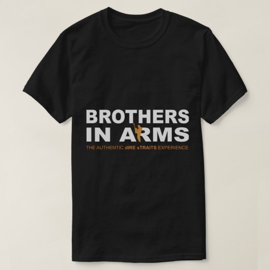 DIRE STRAITS - FRÈRES D_ARMES essel T-shirt (Design voorkant)