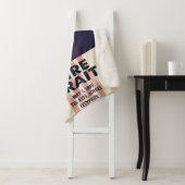 Dire Straits Tour Poster Blanket Sherpa Deken (In situ)