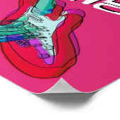 Dire Sultan of Swing Pop Rock 70s  Musi Poster (Hoek)