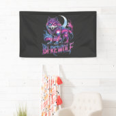 Dire Wolf Birewolf Biseksueel LGBT Spandoek (Insitu)