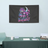 Dire Wolf Birewolf Biseksueel LGBT Spandoek (Beurs)