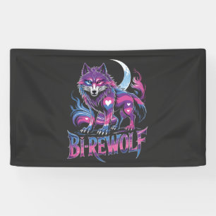 Dire Wolf Birewolf Biseksueel LGBT Spandoek