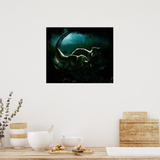 Dire wolf poster (Keuken)
