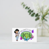 Direct aan Klant Elegant Craft Visitekaartje 2 Contactkaartje (Staand voorkant)