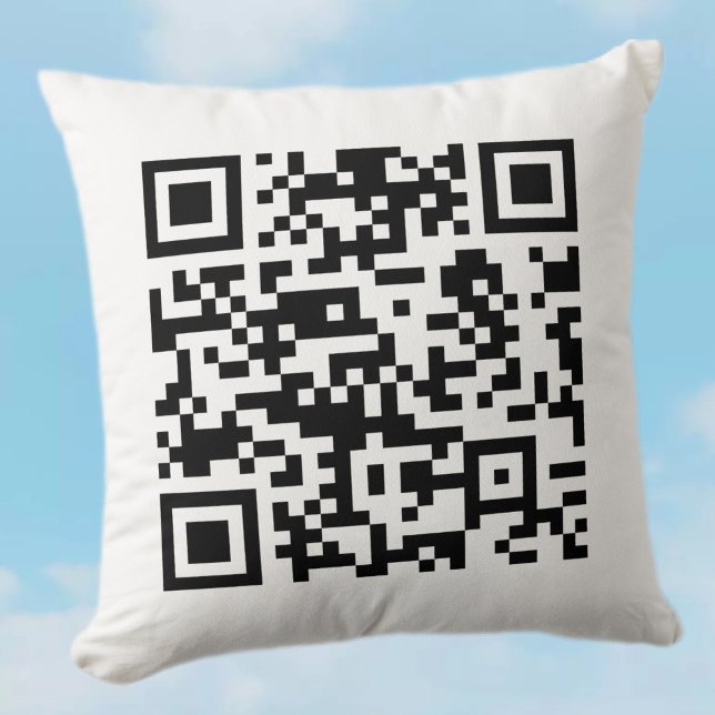 Direct aangemaakte QR-code (door uw URL in te voer Kussen (Creator heeft geüpload)