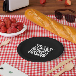 Direct aangemaakte QR-code (door uw URL in te voer Papieren Bordje