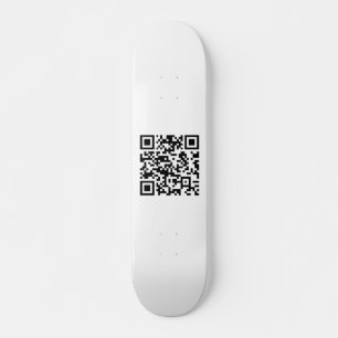 Direct aangemaakte QR-code (door uw URL in te voer Persoonlijk Skateboard