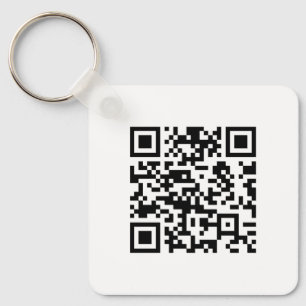 Direct aangemaakte QR-code (door uw URL in te voer Sleutelhanger