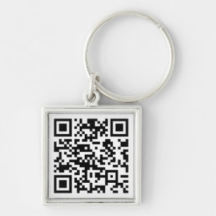 Direct aangemaakte QR-code (door uw URL in te voer Sleutelhanger
