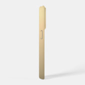 Direct Bewerkbare QR-code Sjabloon | Nep Goud iPhone Hoesje (Rechterkant)