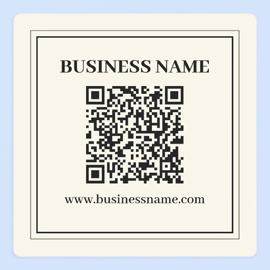 Direct Creëer een scanbare QR-code voor bedrijven Labels