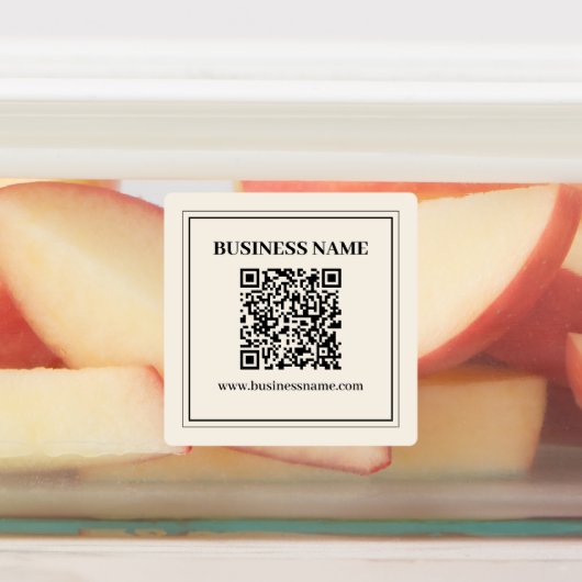 Direct Creëer een scanbare QR-code voor bedrijven Labels (Aangebracht)