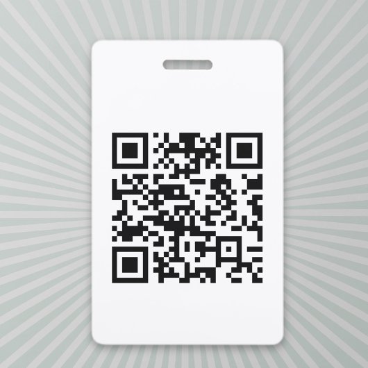Direct Creëer QR-code (door uw URL in te voeren) Badge
