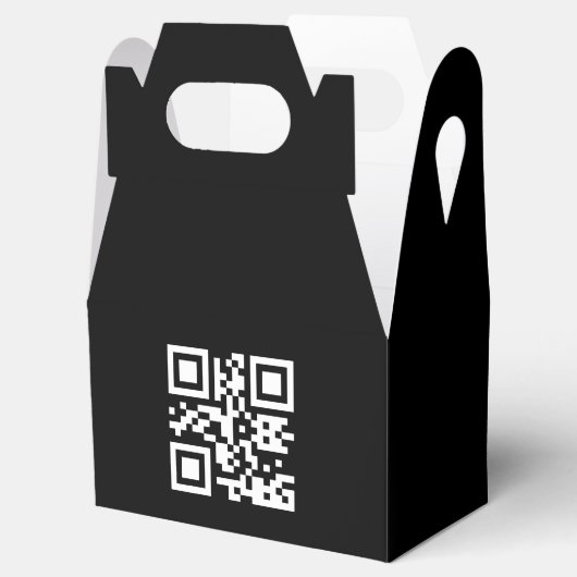 Direct Creëer QR-code (door uw URL in te voeren) Bedankdoosjes (Geopend)
