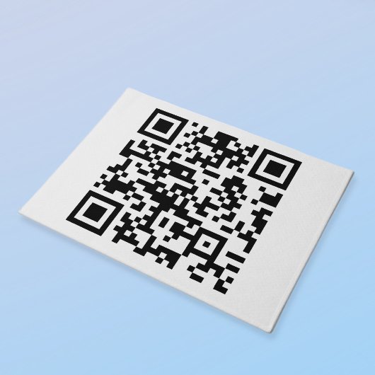 Direct Creëer QR-code (door uw URL in te voeren) Deurmat