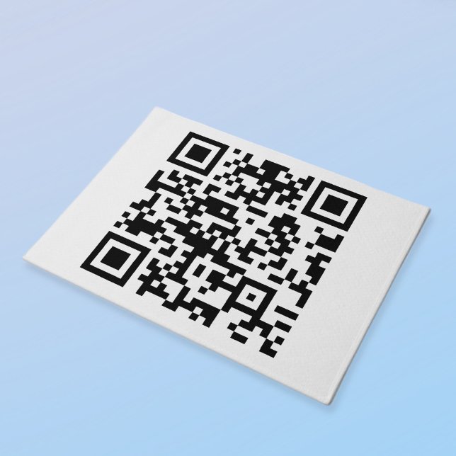 Direct Creëer QR-code (door uw URL in te voeren) Deurmat (Creator heeft geüpload)