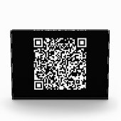 Direct Creëer QR-code (door uw URL in te voeren) Fotoblokken (Voorkant)