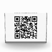 Direct Creëer QR-code (door uw URL in te voeren) Fotoblokken (Voorkant)