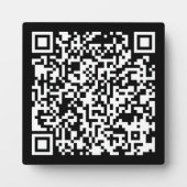 Direct Creëer QR-code (door uw URL in te voeren) Fotoplaat (Voorkant)