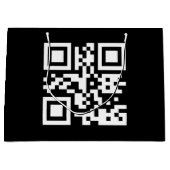 Direct Creëer QR-code (door uw URL in te voeren) Groot Cadeauzakje (Voorkant)