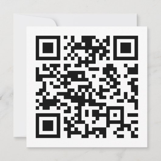 Direct Creëer QR-code (door uw URL in te voeren) Kaart (Voorkant)