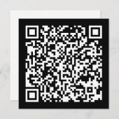 Direct Creëer QR-code (door uw URL in te voeren) Kaart (Voorkant / Achterkant)