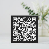 Direct Creëer QR-code (door uw URL in te voeren) Kaart (Staand voorkant)