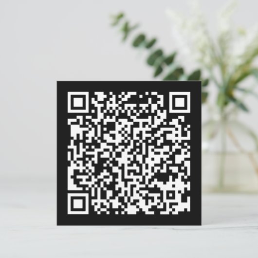 Direct Creëer QR-code (door uw URL in te voeren) Kaart (Staand voorkant)