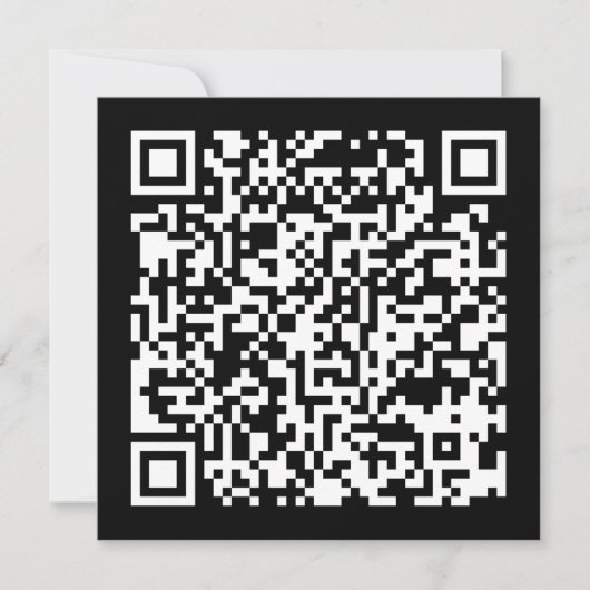 Direct Creëer QR-code (door uw URL in te voeren) Kaart (Voorkant)