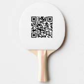 Direct Creëer QR-code (door uw URL in te voeren) Tafeltennisbatje (Voorkant)