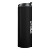 Direct Creëer QR-code (door uw URL in te voeren) Thermosbeker (Gedraaid links)