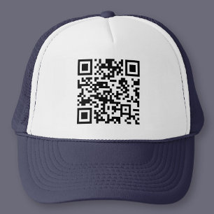 Direct Creëer QR-code (door uw URL in te voeren) Trucker Pet