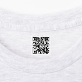 Direct Creëer QR-code | Waterdichte kleding Labels (Aangebracht)
