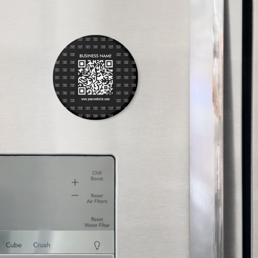 Direct Creëer scanbare QR-code en Logo-patroon Magneet (Insitu (Koelkast))