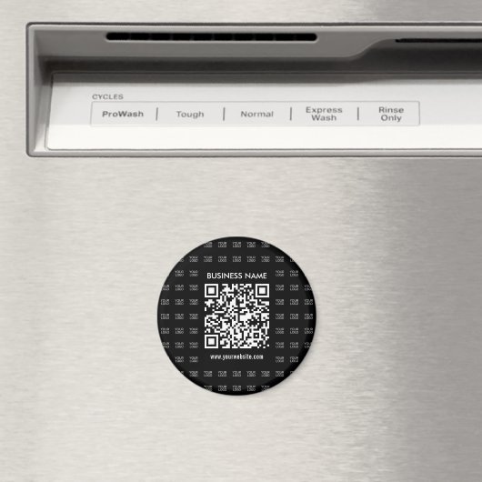 Direct Creëer scanbare QR-code en Logo-patroon Magneet (Insitu (Vaatwasser))