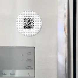 Direct Creëer scanbare QR-code en Logo-patroon Magneet