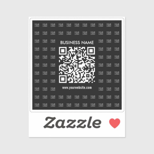 Direct Creëer scanbare QR-code en Logo-patroon Sticker (Vel)