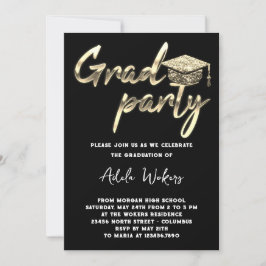 Direct Download Graduparty Afstudeerder Cup Gold Kaart