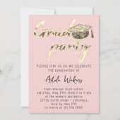 Direct Download Graduy Party Gold Cup Roze Kaart (Voorkant)