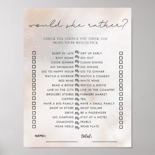 Direct downloaden Cloud 9 Vrijgezellenfeest spel Poster (Voorkant)