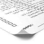 Direct downloaden Vrijgezellenfeest spel Poster (Hoek)