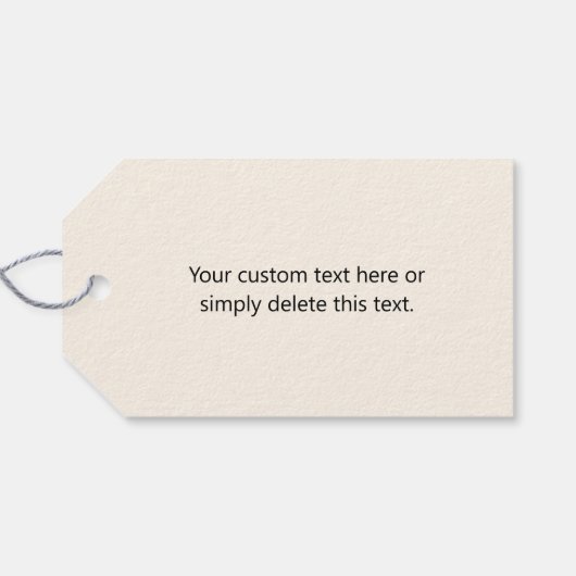 Direct een QR-code Creëer | Bewerkbaar op wit Cadeaulabel (Achterkant Horizontaal)