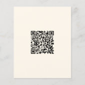 Direct een QR-code Creëer | Bewerkbaar op wit Flyer (Voorkant)