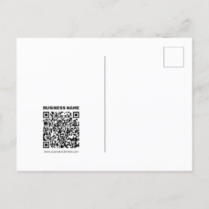 Direct een QR-code Creëer voor elk websiteadres Briefkaart