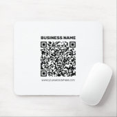 Direct een QR-code Creëer voor elk websiteadres Muismat (Met muis)