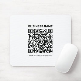 Direct een QR-code Creëer voor elk websiteadres Muismat